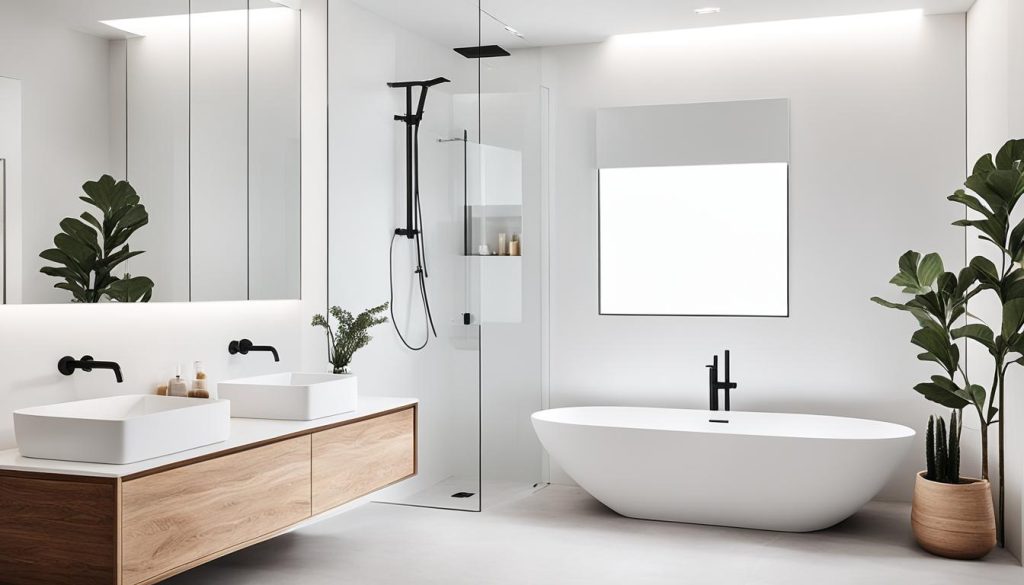minimalistic bathroom decor